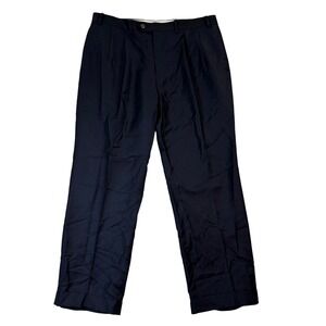 Lauren Ralph Lauren Men's Navy Dress Pants